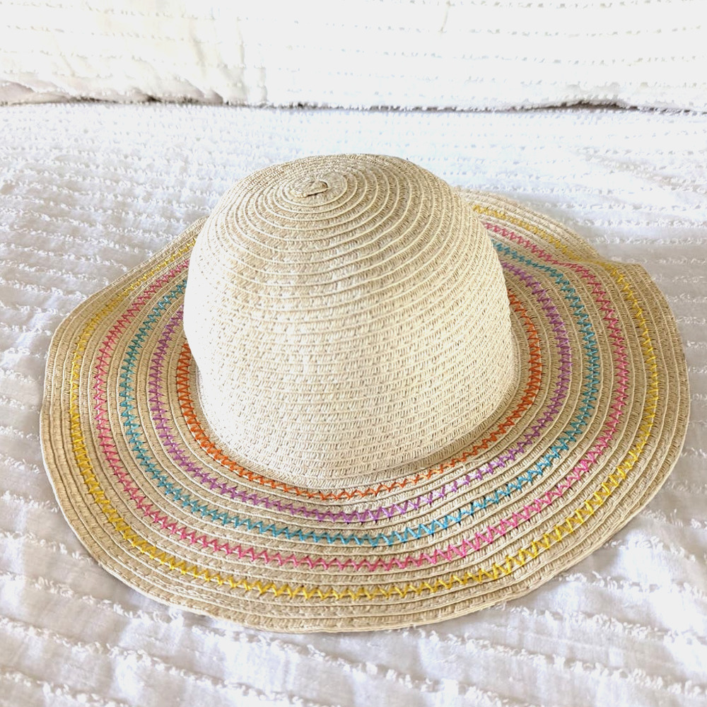 Girls Target Woven Sunhat